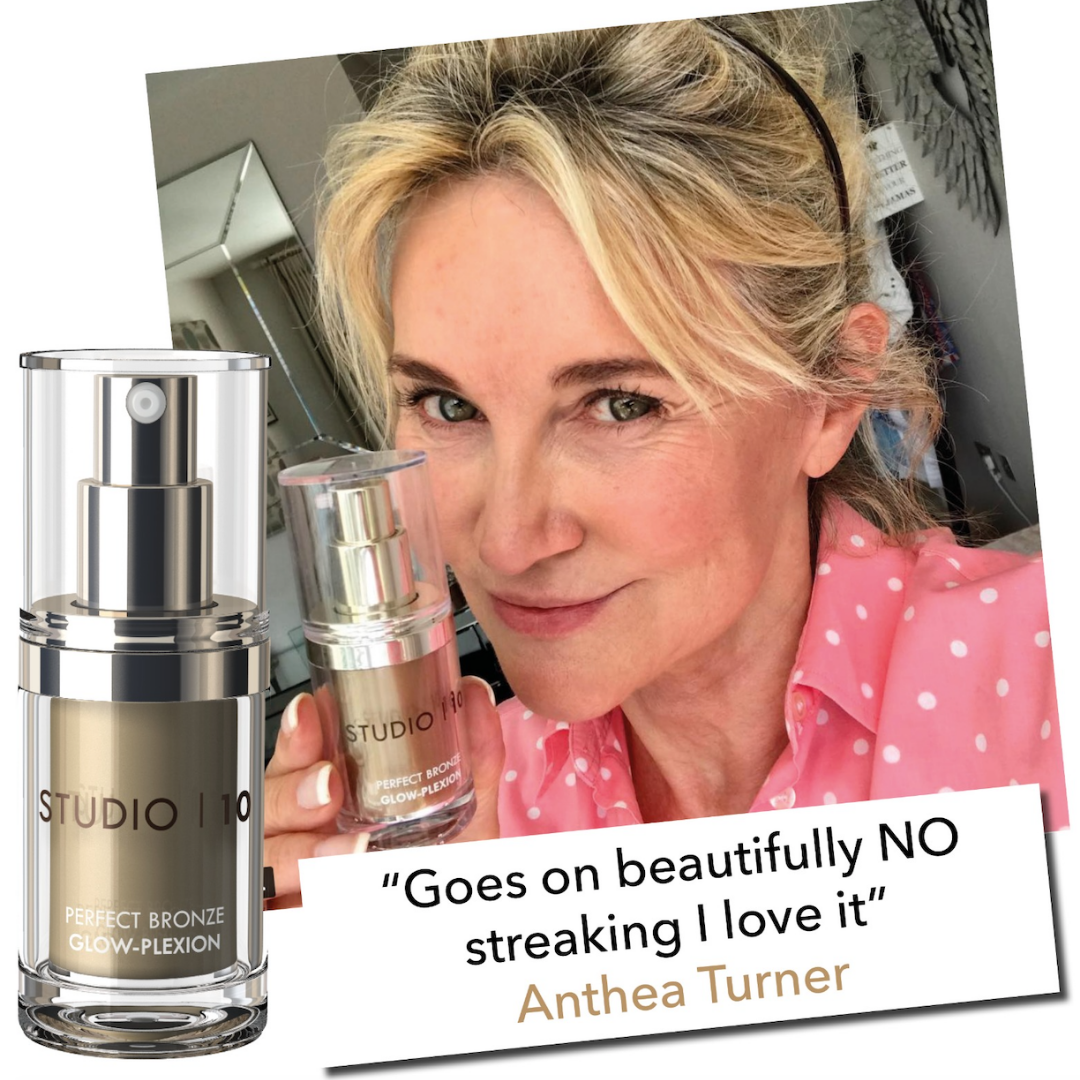 Perfect Bronze Glow-plexion Bronzer & Highlighter by Studio10 | The Best Bronzer for Mature Skin
