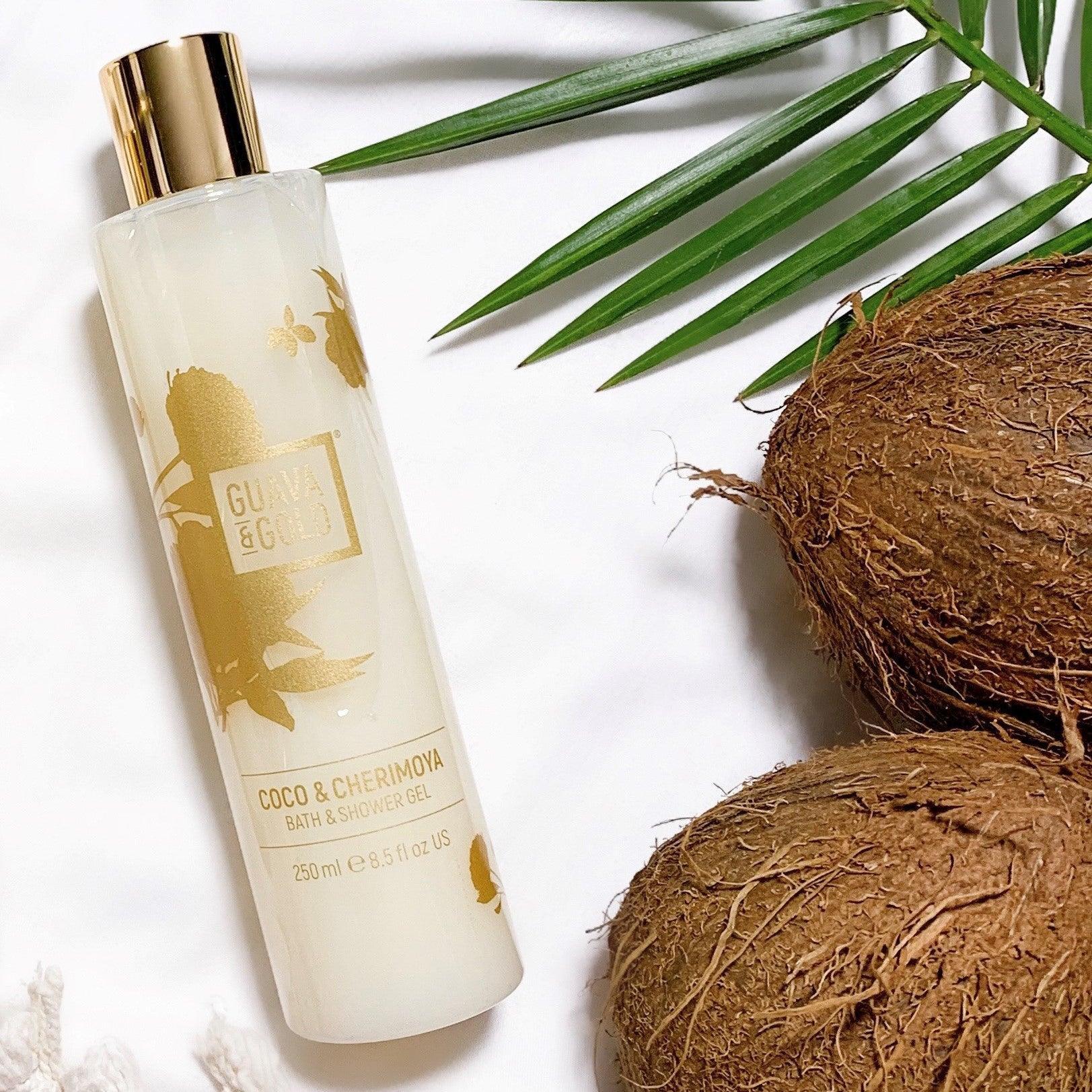 CoCo & Cherimoya Bath & Shower Gel, BATH & BODY, Bath & Shower - A Beautiful Life #britishbeautyhero