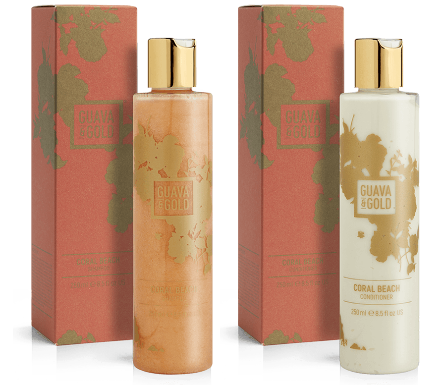CORAL BEACH Shampoo & Conditioner Duo, Condition, Fragrance Gifts, GIFT SETS, gifts, HAIR CARE, Shampoo - A Beautiful Life #britishbeautyhero