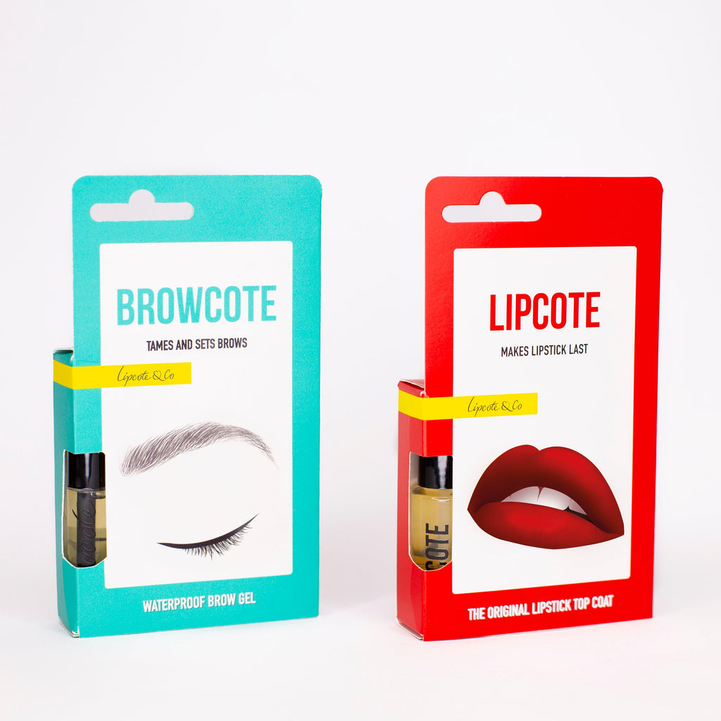 Lipcote & Browcote Duo Pack, Brows, GIFT SETS, gifts, Lips, MAKE-UP, make-up gifts - A Beautiful Life #britishbeautyhero
