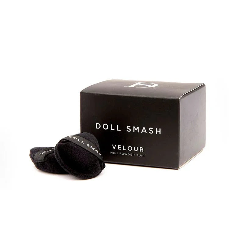 Velour Powder Puffs by Doll Smash Cosmetics A Beautiful Life