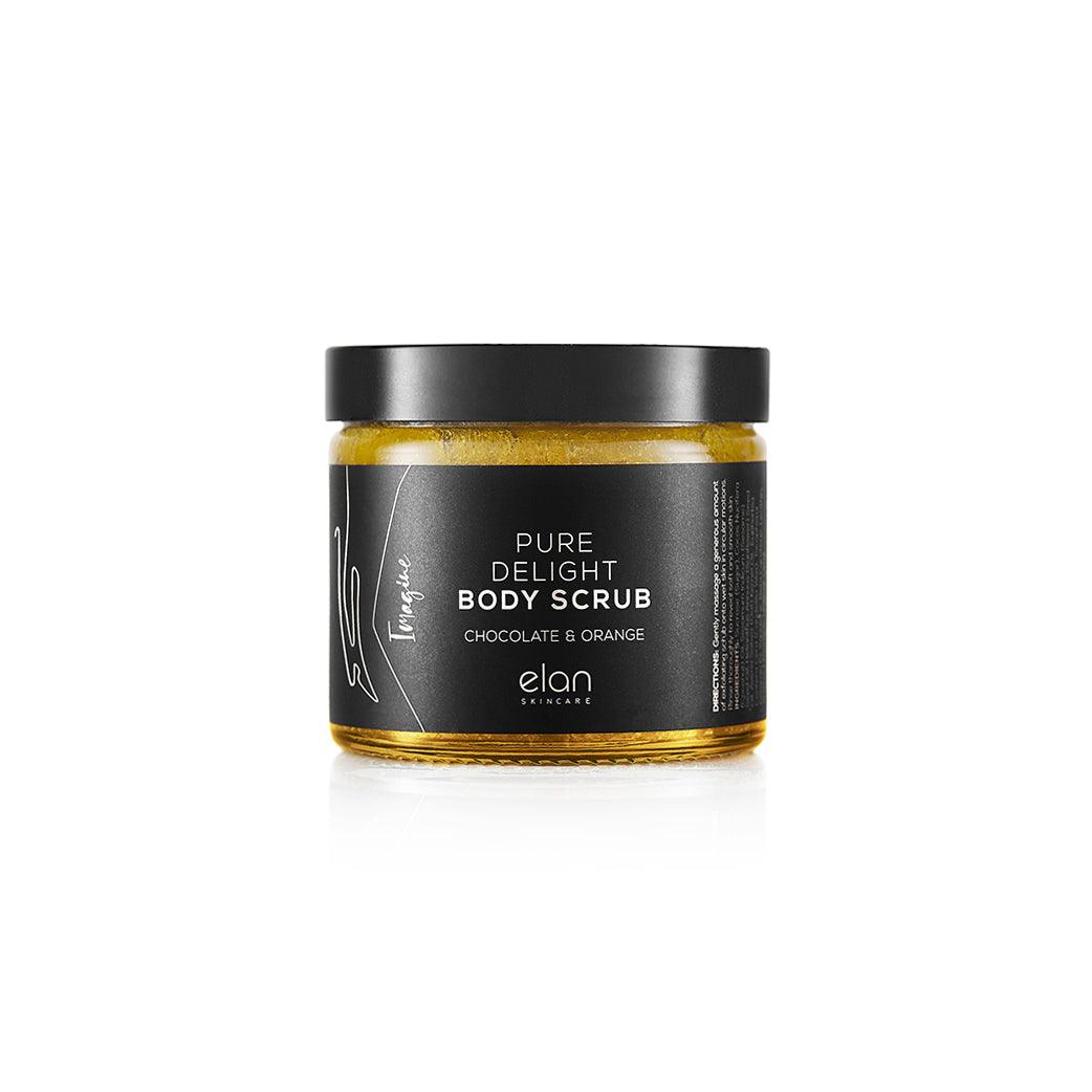 Imagine Pure Delight Body Scrub Chocolate & Orange, BATH & BODY, Exfoliate - A Beautiful Life #britishbeautyhero