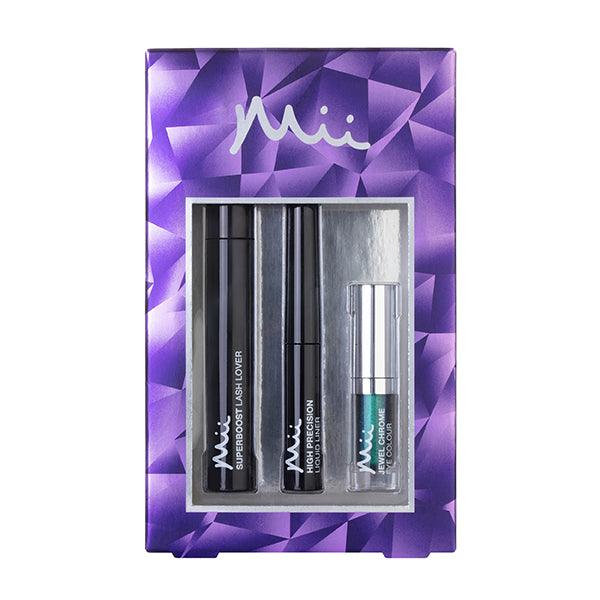Mii Cosmetics Hidden Depths Mascara, Liner & Eyeshadow Gift Set, Peacock Queen, Eyes, GIFT SETS, gifts, MAKE-UP - A Beautiful Life #britishbeautyhero