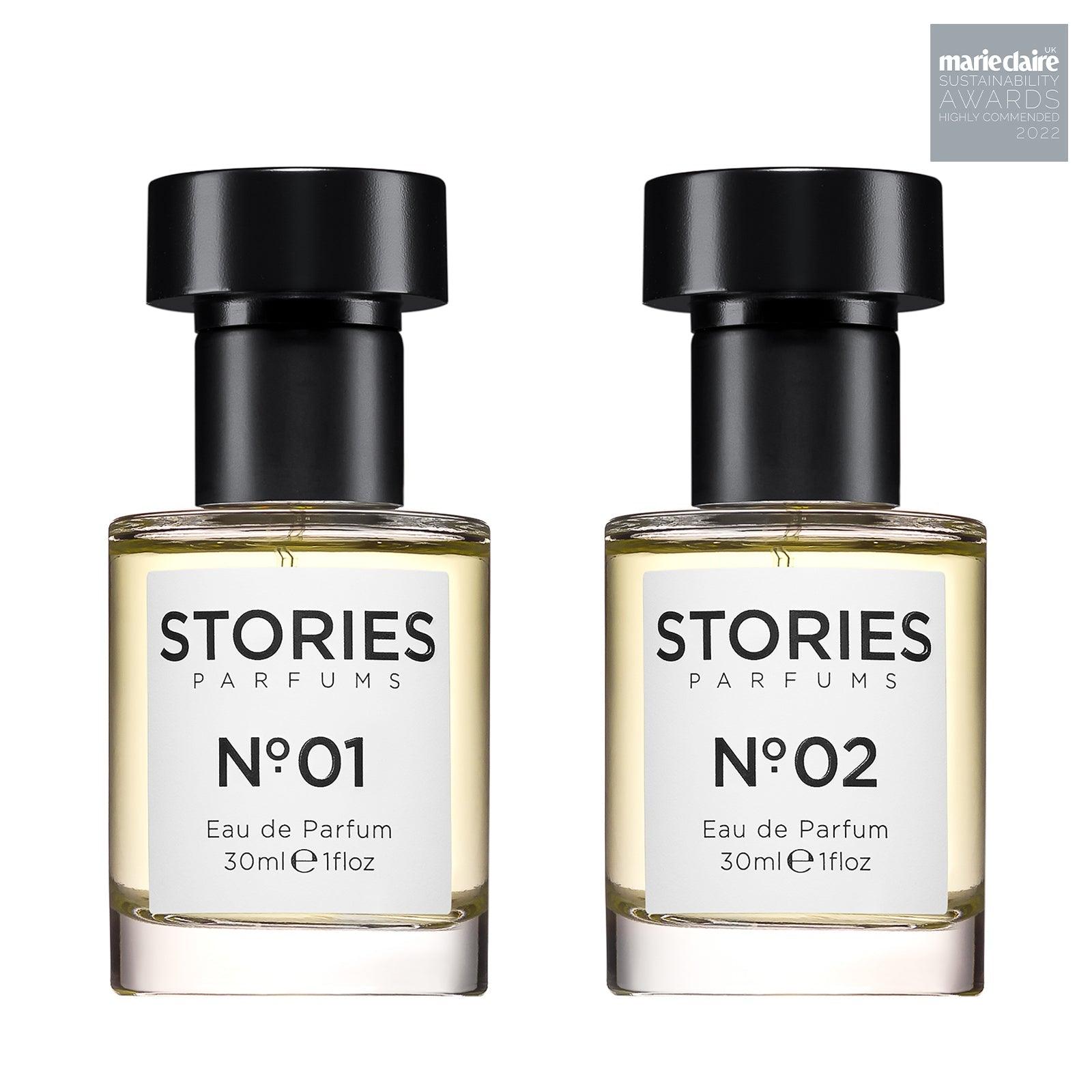 STORIES Eau de Parfum Signature Duo 30ml, FRAGRANCE, GIFT SETS, gifts, MALE GROOMING, Mens, Unisex, Womans - A Beautiful Life #britishbeautyhero